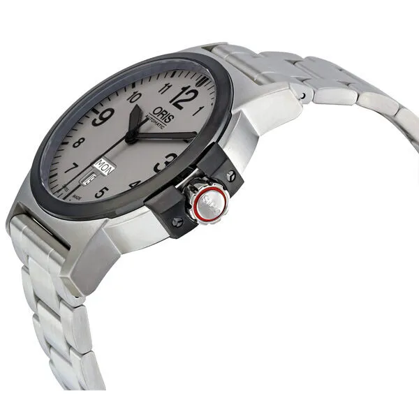Oris BC3 Advanced Day Date Stainless Steel Automatic Men's Watch 73576414361MB 01 735 7641 4361 07 8 22 03