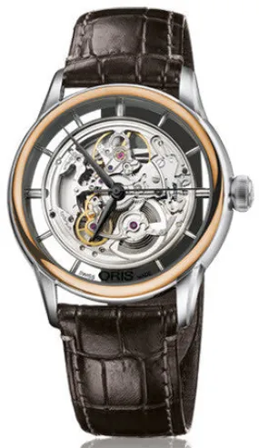 ORS Watch Artelier Translucent Skeleton Leather