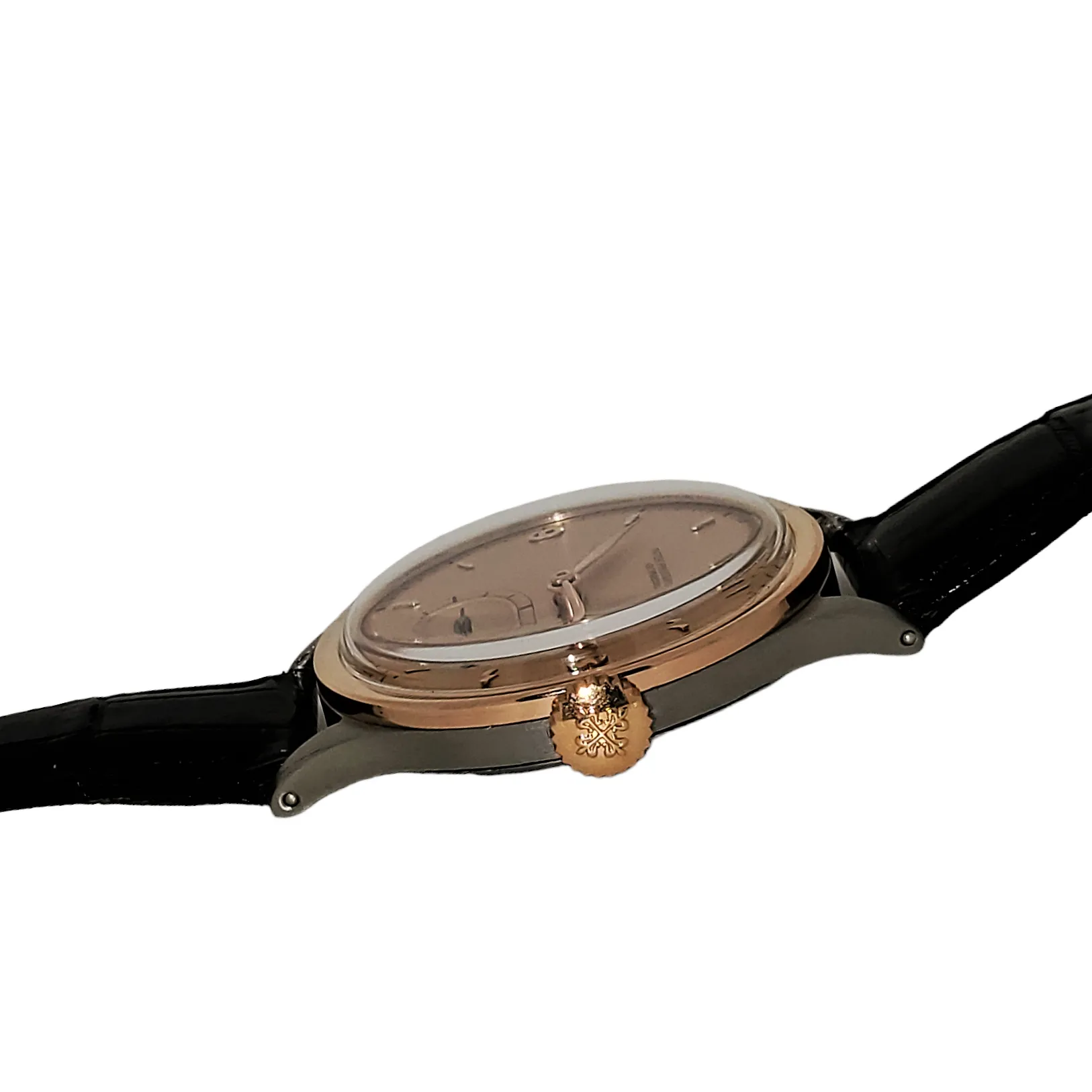 Patek Philippe 570AR Vintage Stainless Steel and Rose gold Calatrava, 36 mm,  Circa 1943