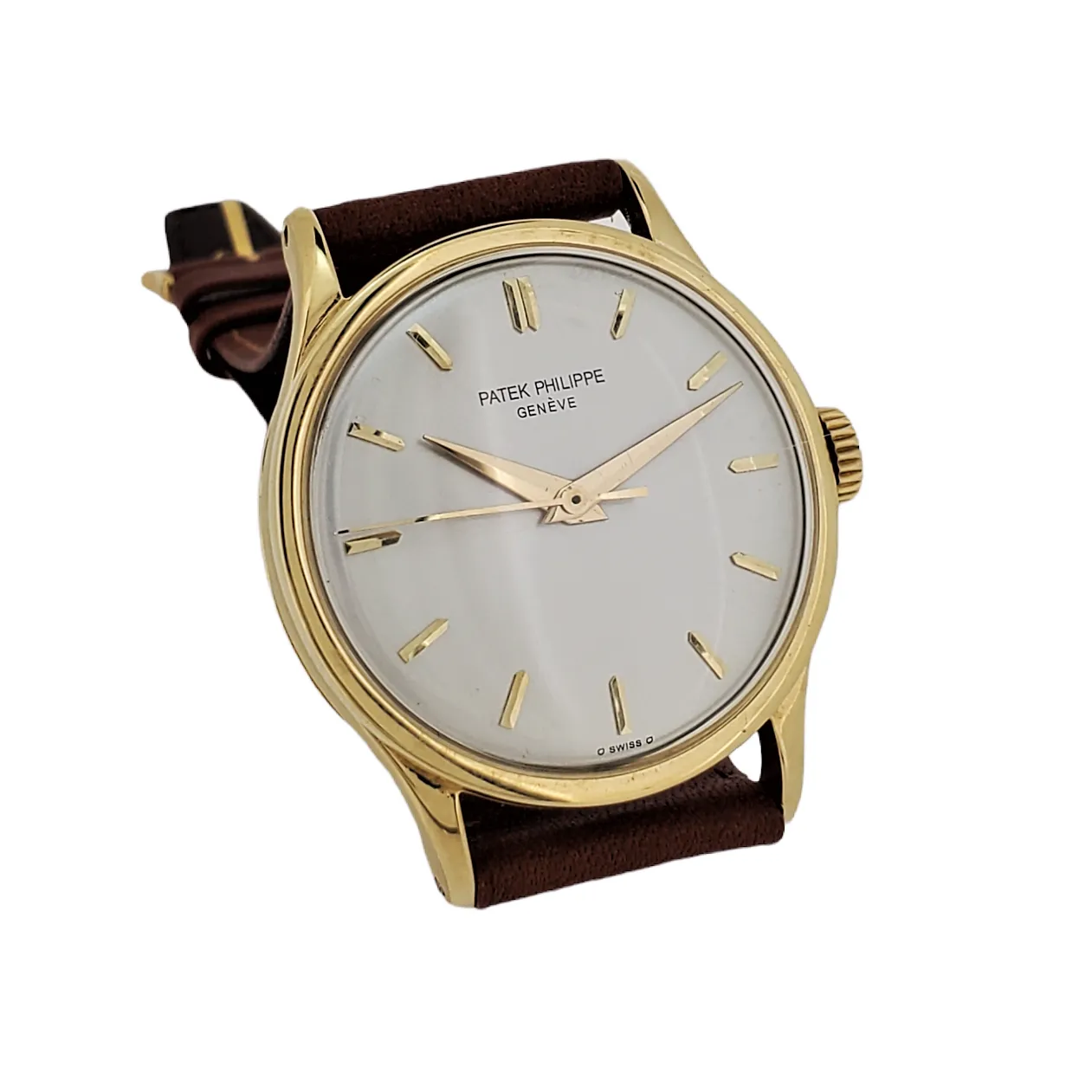 Patek Philippe 570J Vintage Calatrava Watch 35.5 mm Circa 1957-58