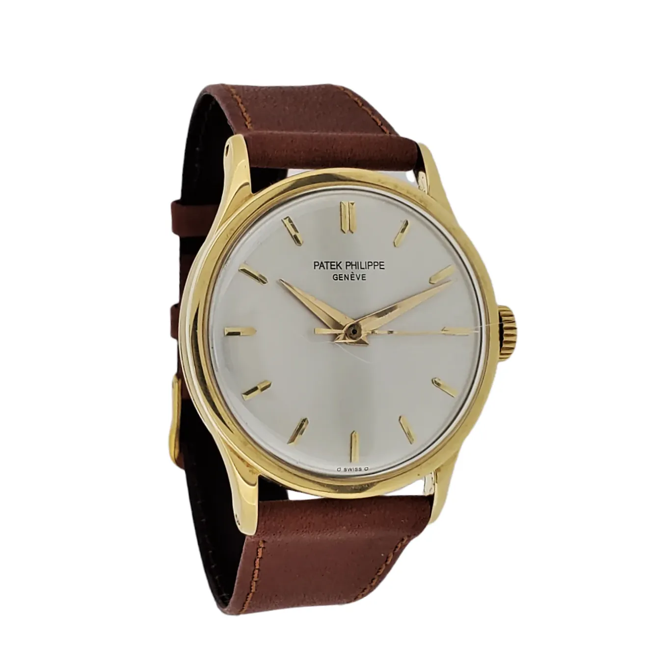 Patek Philippe 570J Vintage Calatrava Watch 35.5 mm Circa 1957-58