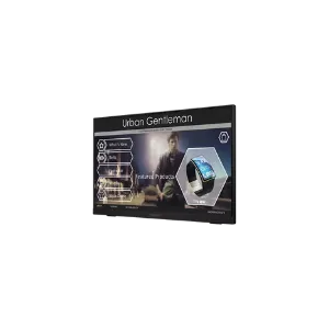 Planar, 24" Wide Black Led Multi-Touch Optical Touch Screen With Usb, Analog, Dvi-D, Hdmi, Internal Power, Speakers, 0 To 20 Tilt