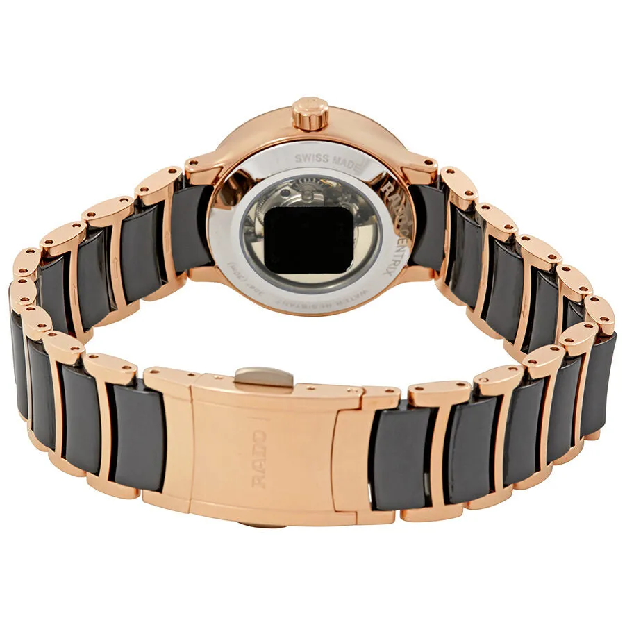 Rado Centrix Automatic Diamond Black Dial Ladies Watch R30183732