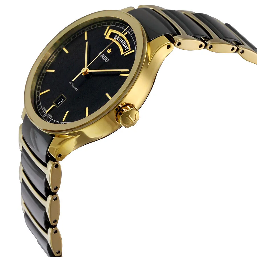 Rado Centrix Day-Date Automatic Black Dial Men's Watch R30157162