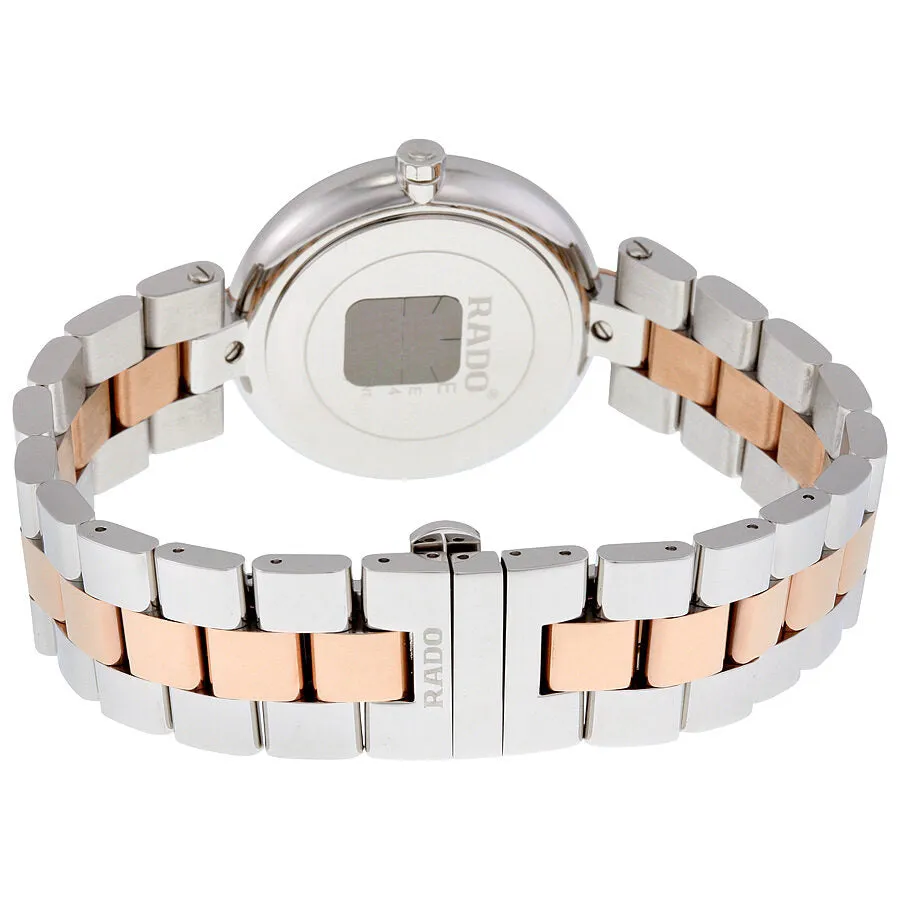 Rado Coupole Jubile White Dial Two-tone Ladies Watch R22852713