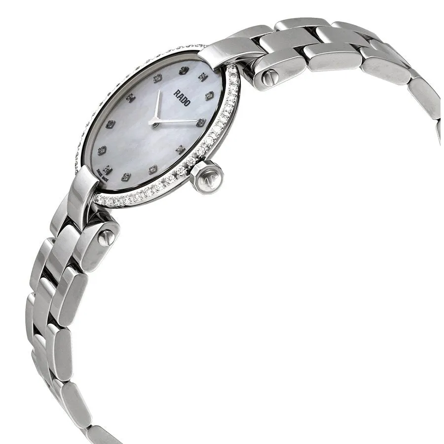 Rado Coupole White Mother of Pearl Diamonds Dial Ladies Watch R22858923