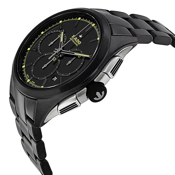 Rado Hyperchrome Automatic Chronograph Black High-Tech Ceramic Men's Watch R32525172