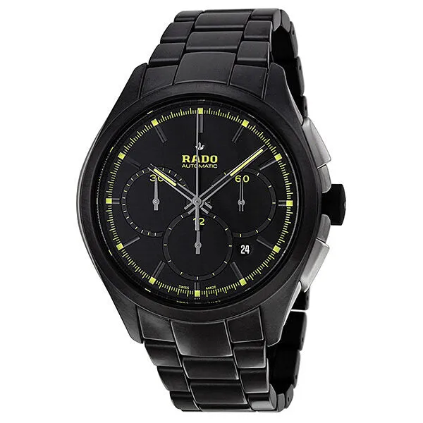 Rado Hyperchrome Automatic Chronograph Black High-Tech Ceramic Men's Watch R32525172