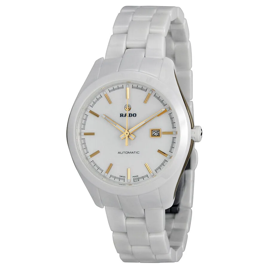 Rado Hyperchrome White Dial White Ceramic Ladies Watch R32257012