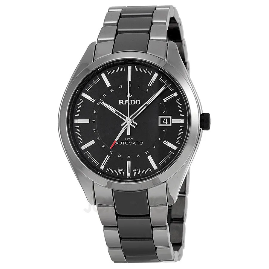 Rado HyperChrome XL Black Dial Black Ceramic and Stainless Steel Bracelet and Case Men's Watch R32165152