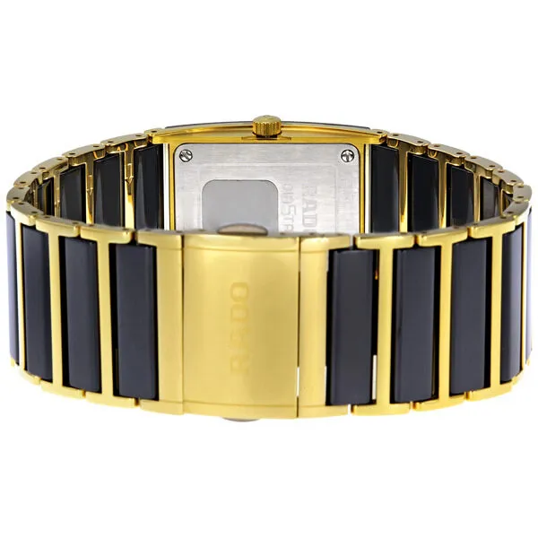 Rado Integral Two Tone Black Ceramic Ladies Watch R20788162