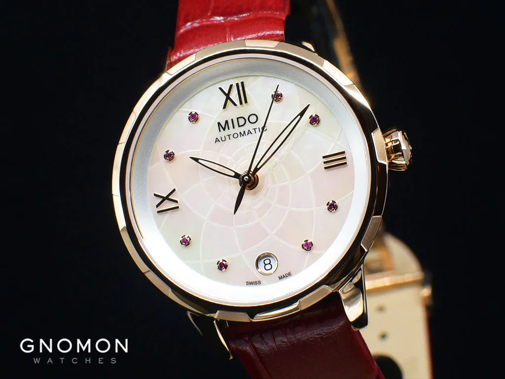 Rainflower Rose Gold Red Ladies Ref. M043.207.36.118.00