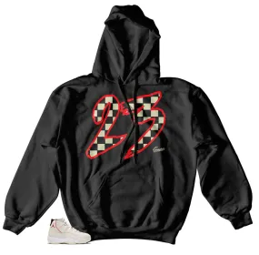 Retro 11 Platinum Tint Checkered Hoody