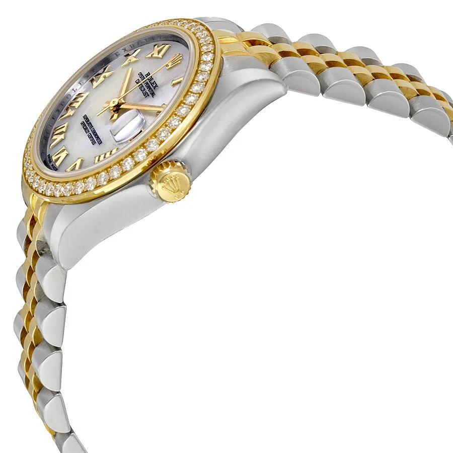 Rolex Datejust Lady 31 Mother of Pearl Dial Stainless Steel and 18K Yellow Gold Jubilee Bracelet Automatic Watch 178383MRJ