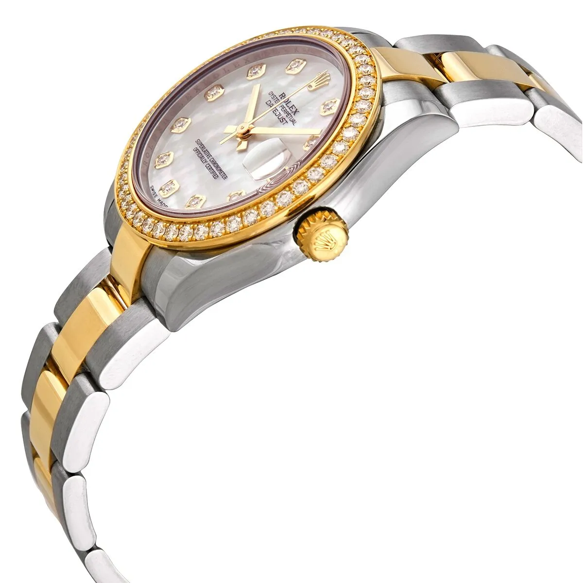 Rolex Datejust Lady 31 Mother of Pearl Dial Stainless Steel and 18K Yellow Gold Oyster Bracelet Automatic Watch 178383MDO