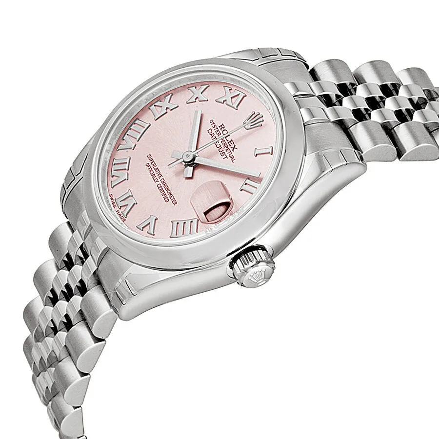 Rolex Datejust Lady 31 Pink Dial Stainless Steel Jubilee Bracelet Automatic Watch 178240PRJ