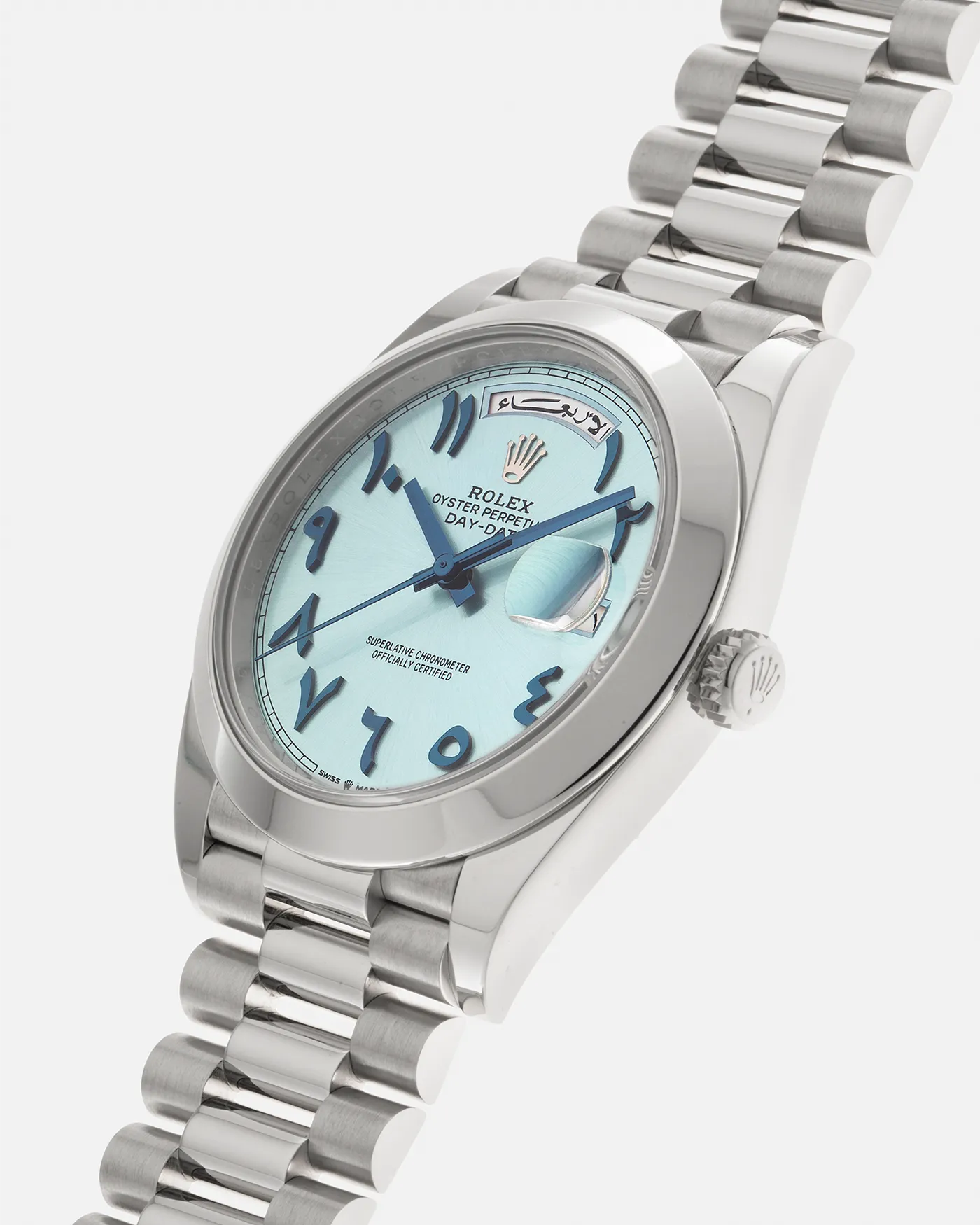 Rolex Day Date 40 228206 Arabic Platinum