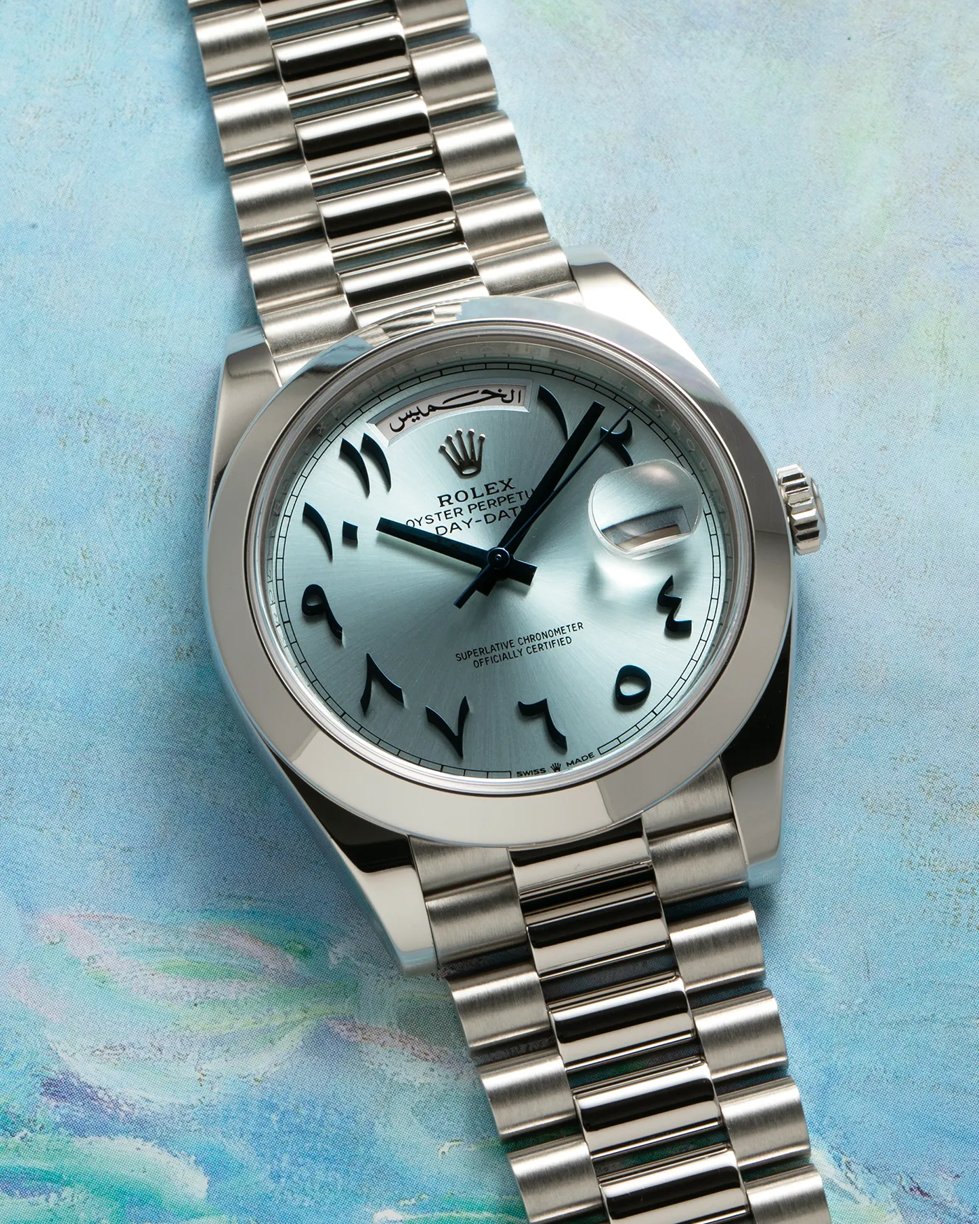Rolex Day Date 40 228206 Arabic Platinum