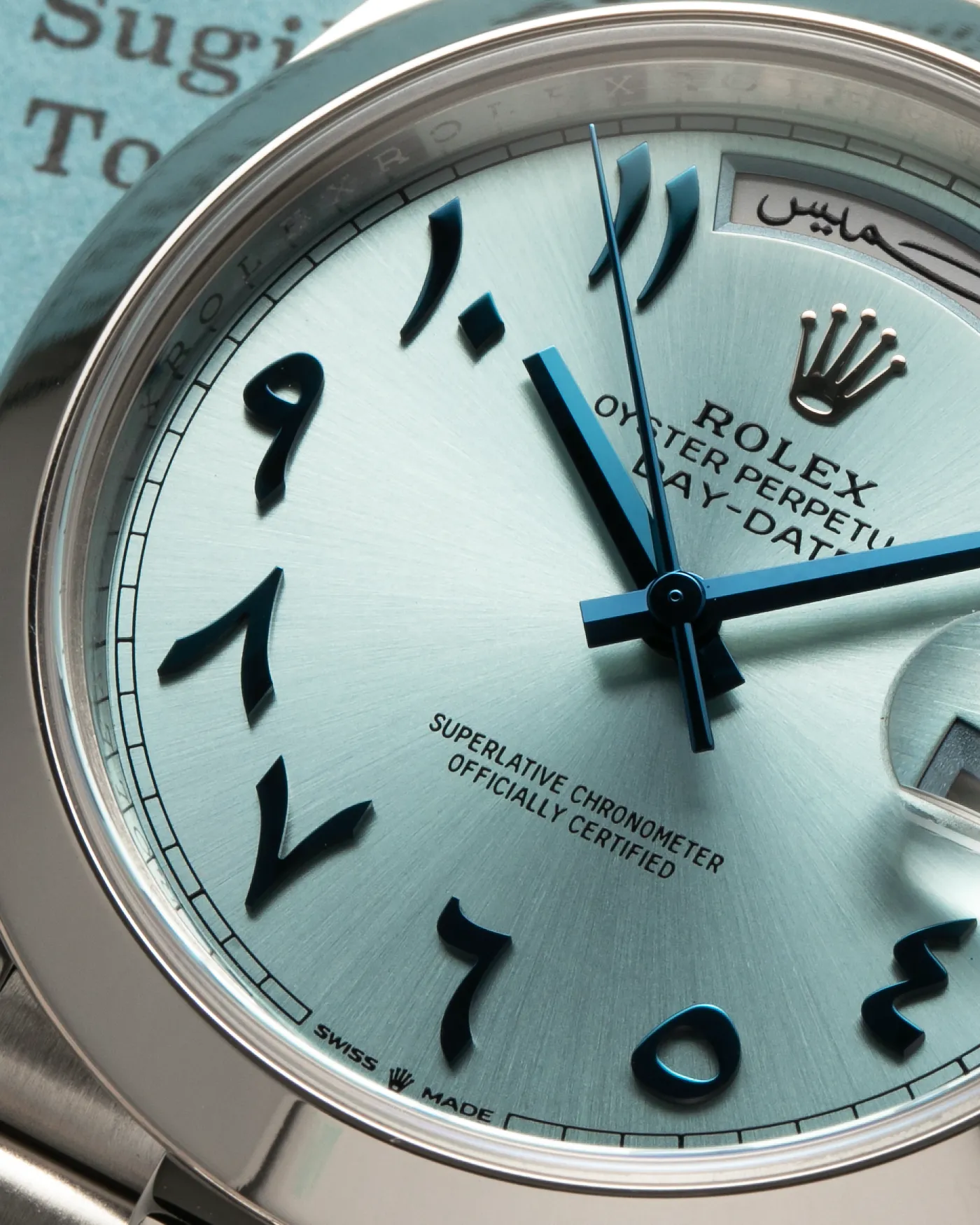 Rolex Day Date 40 228206 Arabic Platinum