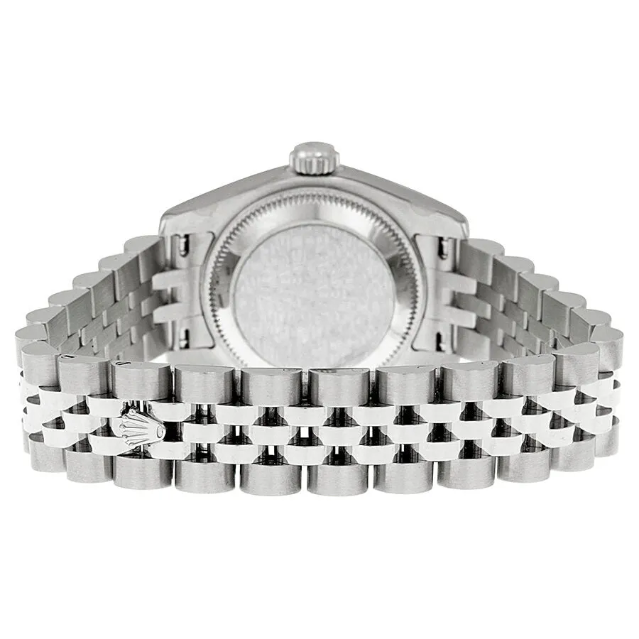 Rolex Lady Datejust 26 Black Mother of Pearl Dial Stainless Steel Jubilee Bracelet Automatic Watch 179174BMRJ