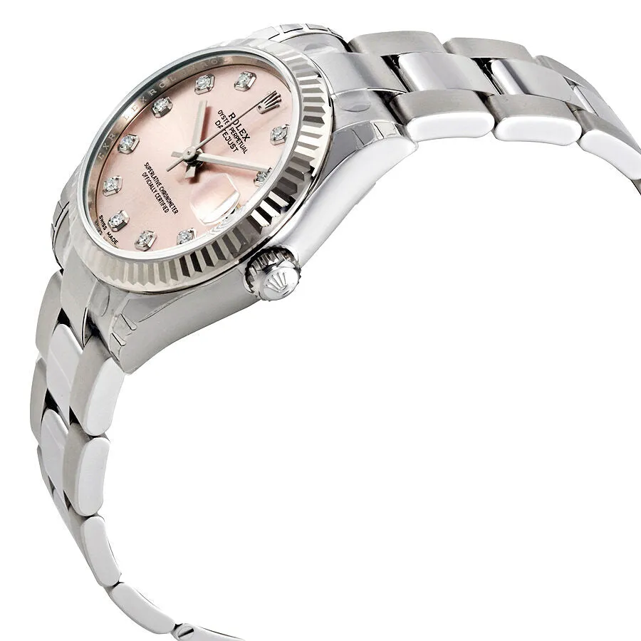 Rolex Lady Datejust Automatic Pink Diamond Dial Ladies Watch 178274PDO