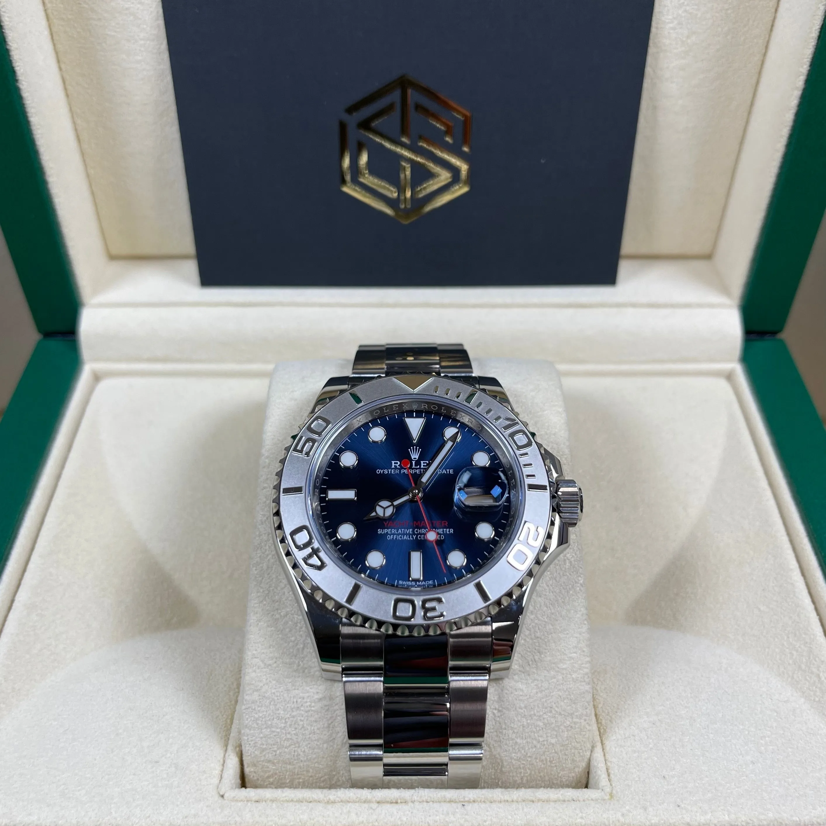 Rolex Yacht-Master 40 116622 Blue Dial 2019 Discontinued Full Set Watch