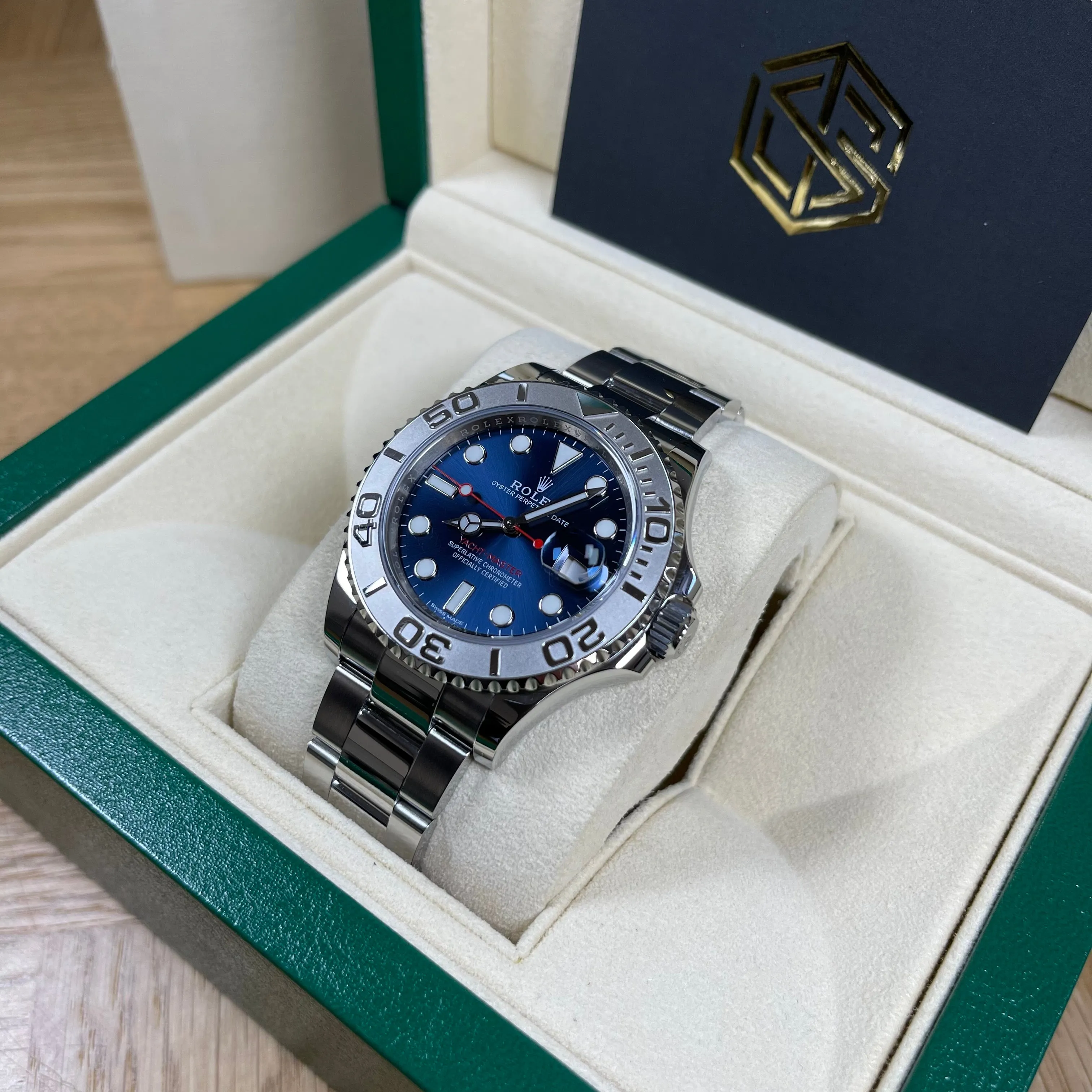 Rolex Yacht-Master 40 116622 Blue Dial 2019 Discontinued Full Set Watch