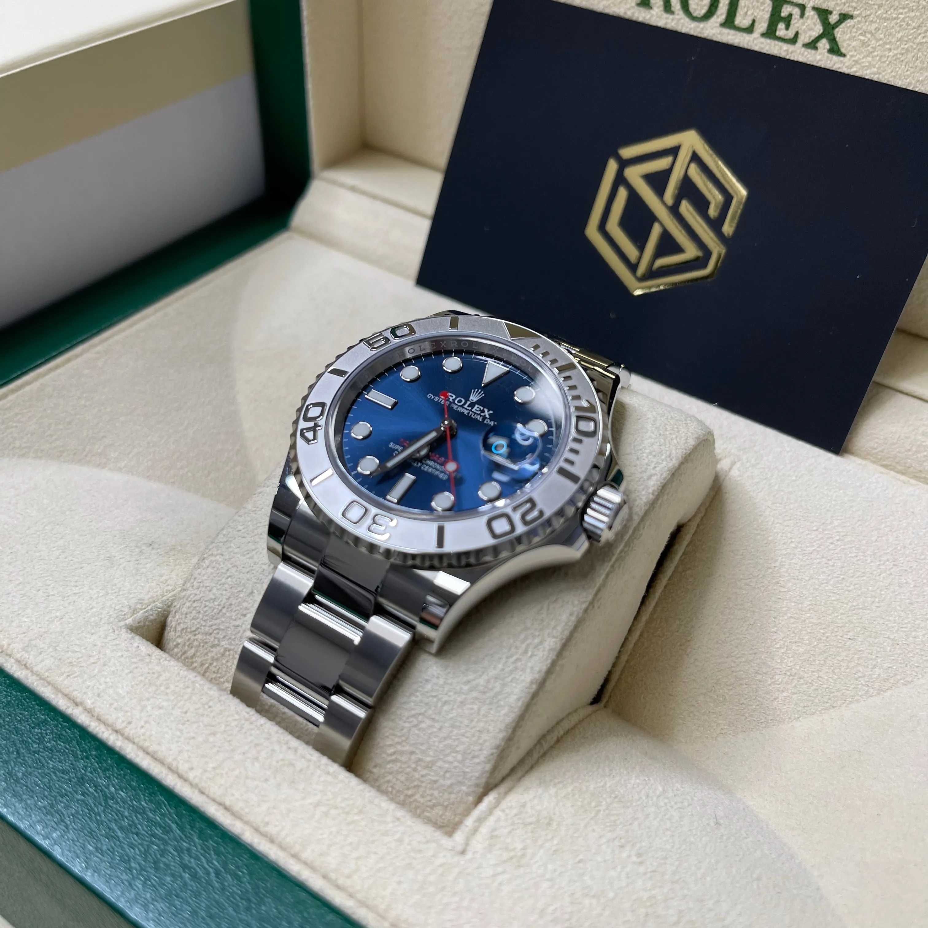Rolex Yacht-Master 40 126622 Blue Dial 2020 Unworn Full Set Watch