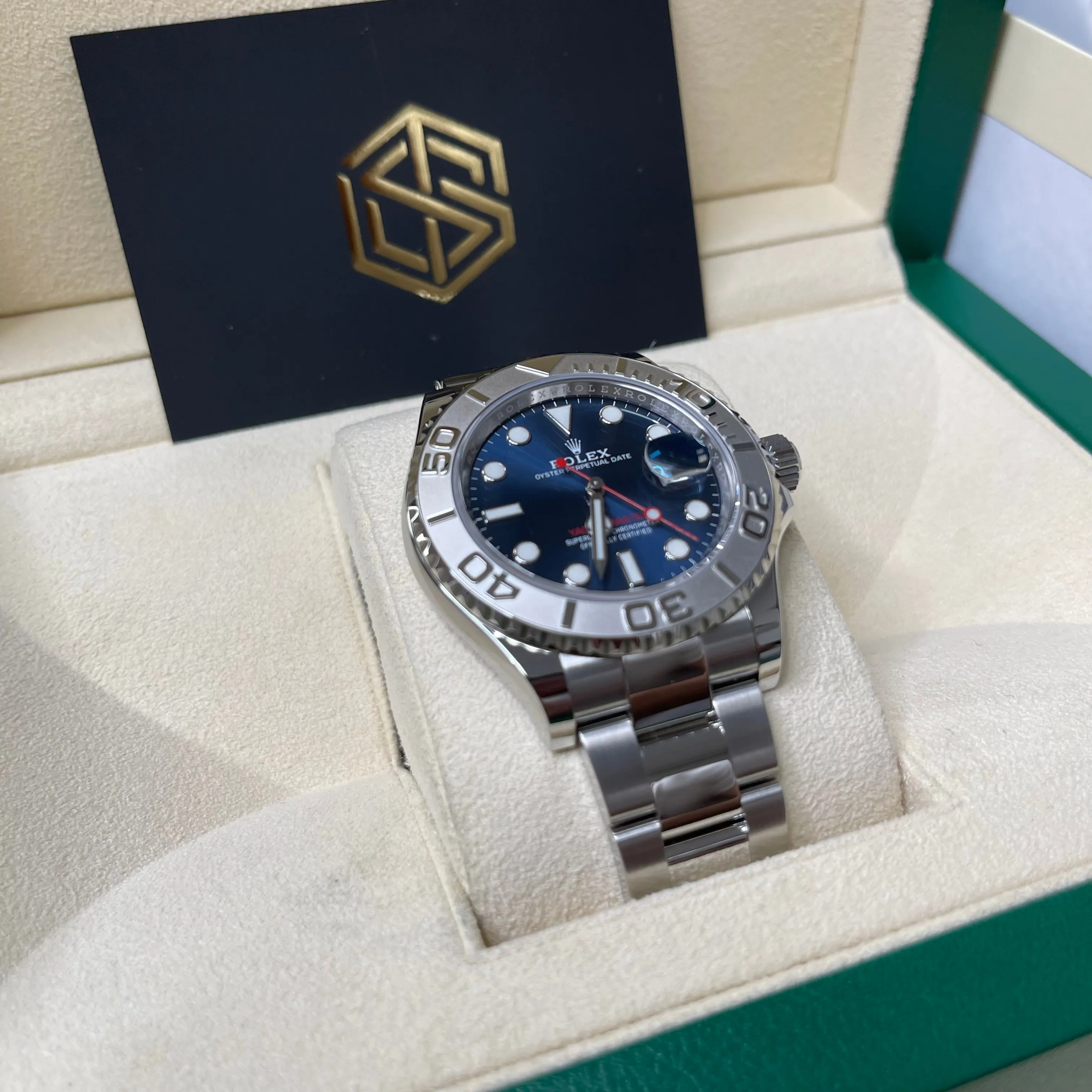Rolex Yacht-Master 40 126622 Blue Dial 2020 Unworn Full Set Watch