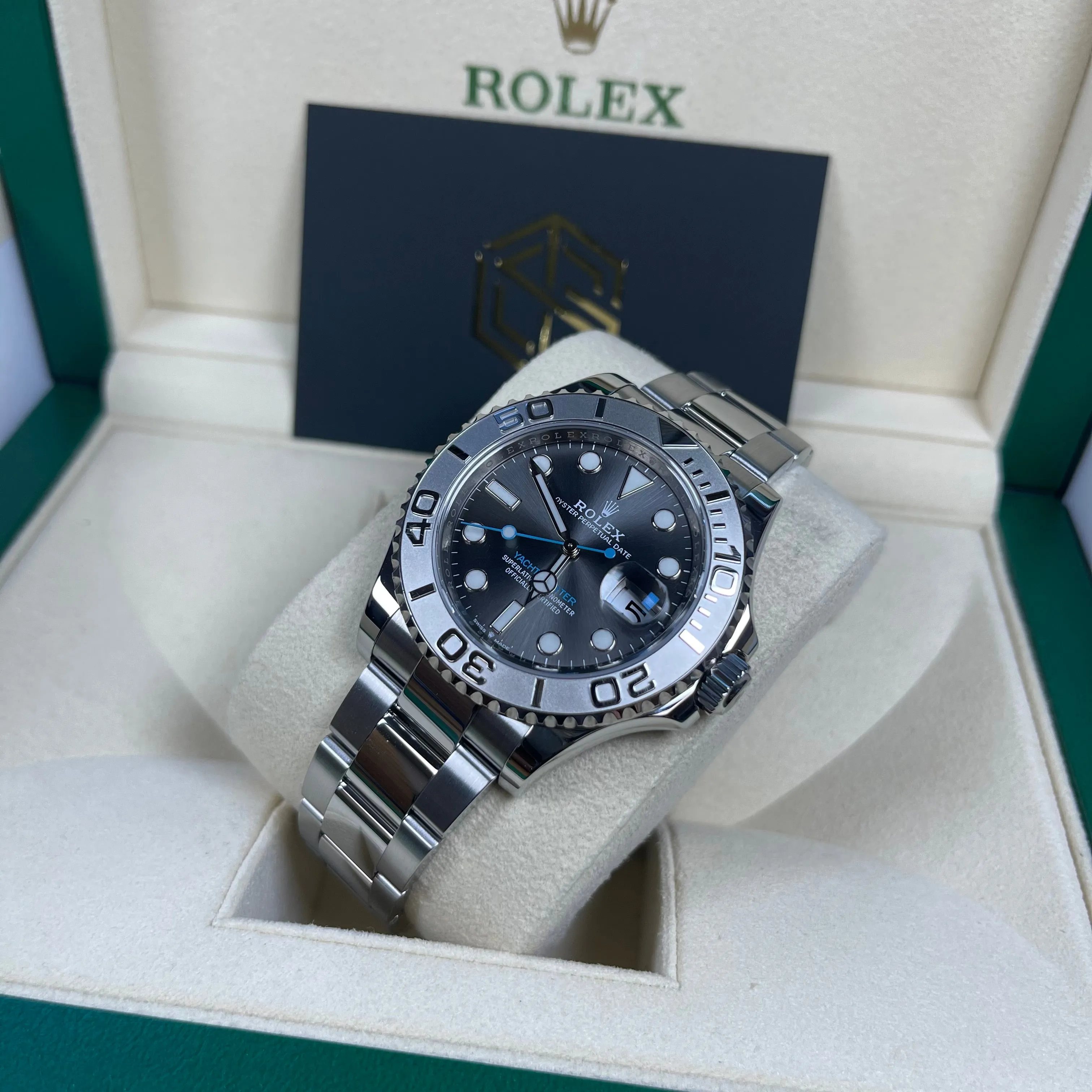 Rolex Yacht-Master 40 126622 Rhodium Dial 2021 Near Mint Condition Watch