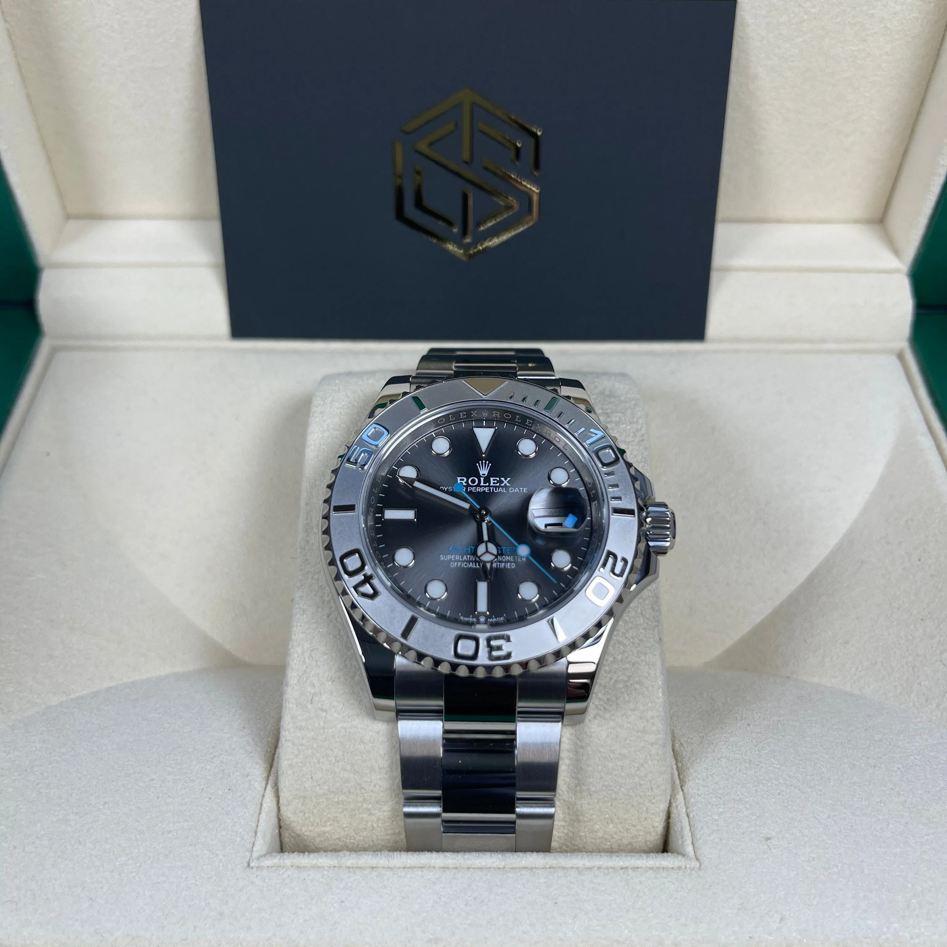 Rolex Yacht-Master 40 126622 Rhodium Dial 2021 Near Mint Condition Watch