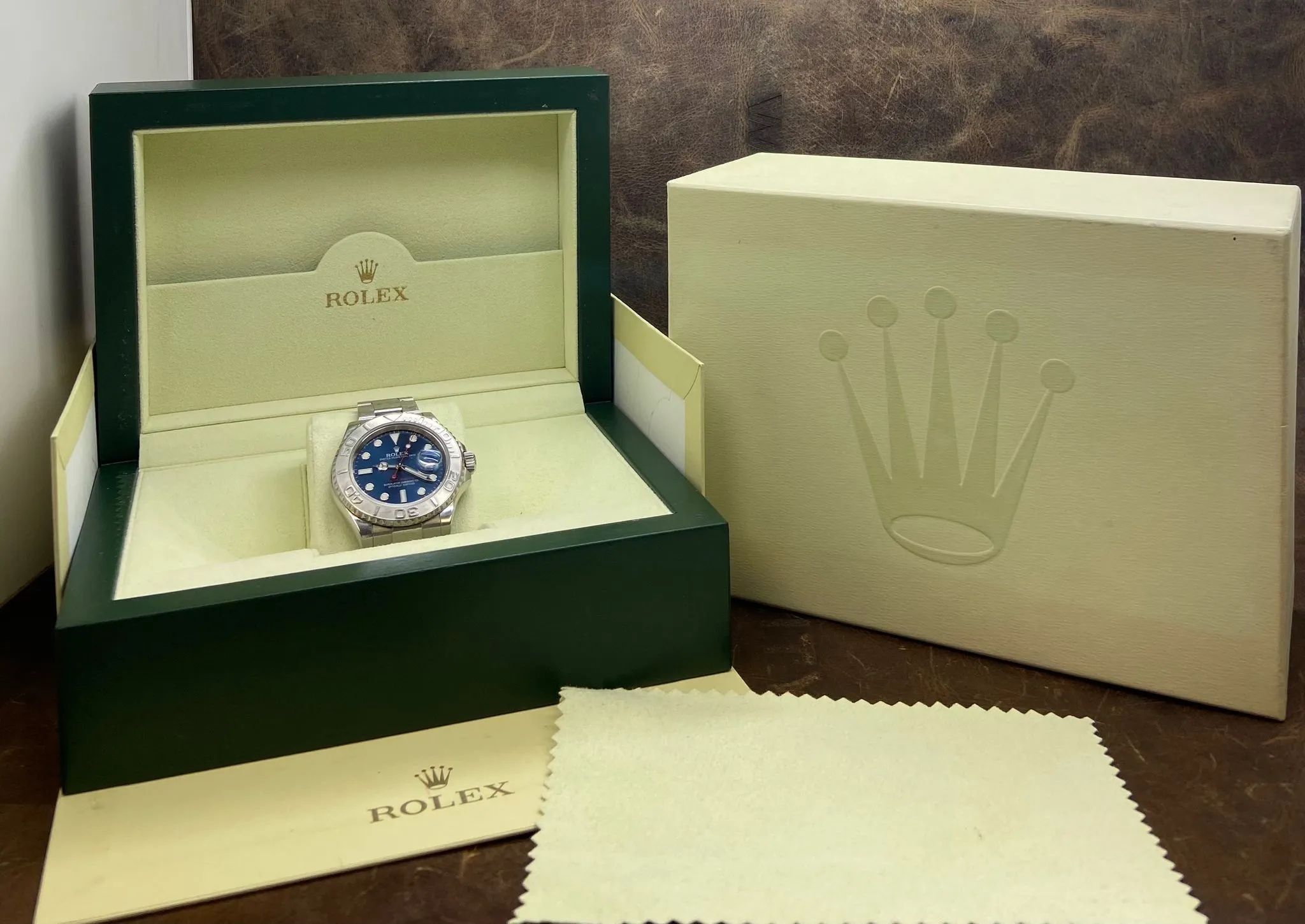 Rolex Yacht-Master 40mm 116622 Blue Dial Automatic Men's Watch