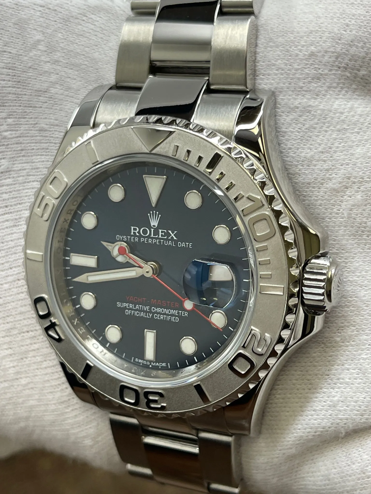Rolex Yacht-Master 40mm 116622 Blue Dial Automatic Men's Watch