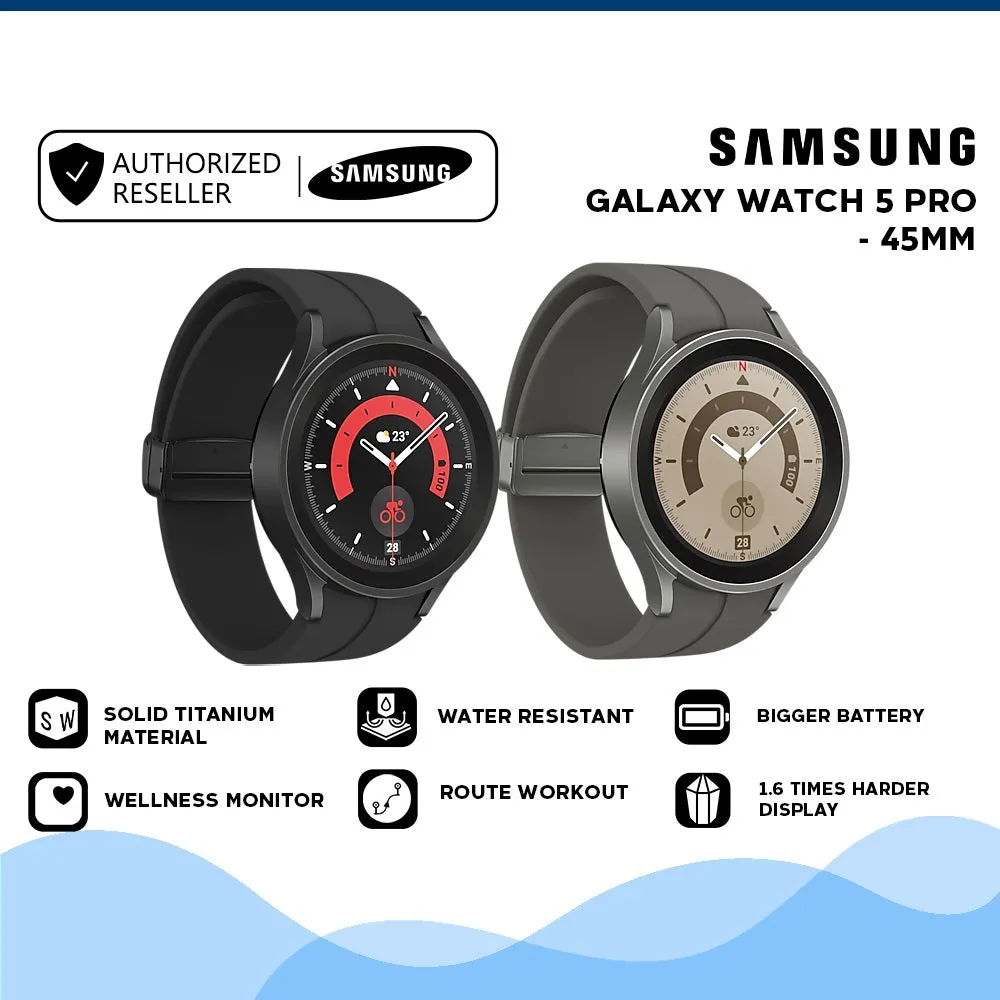 Samsung Galaxy Watch 5/Watch 5 Pro, Sleep Tracking, Fast Charging, Water Resistant, Health Monitor (40mm/44mm/45mm)