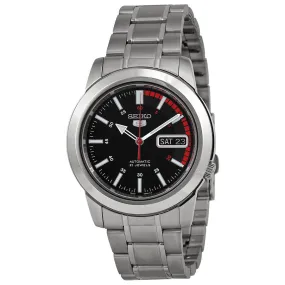Seiko 5 Automatic Black Dial Men's Watch SNKK31