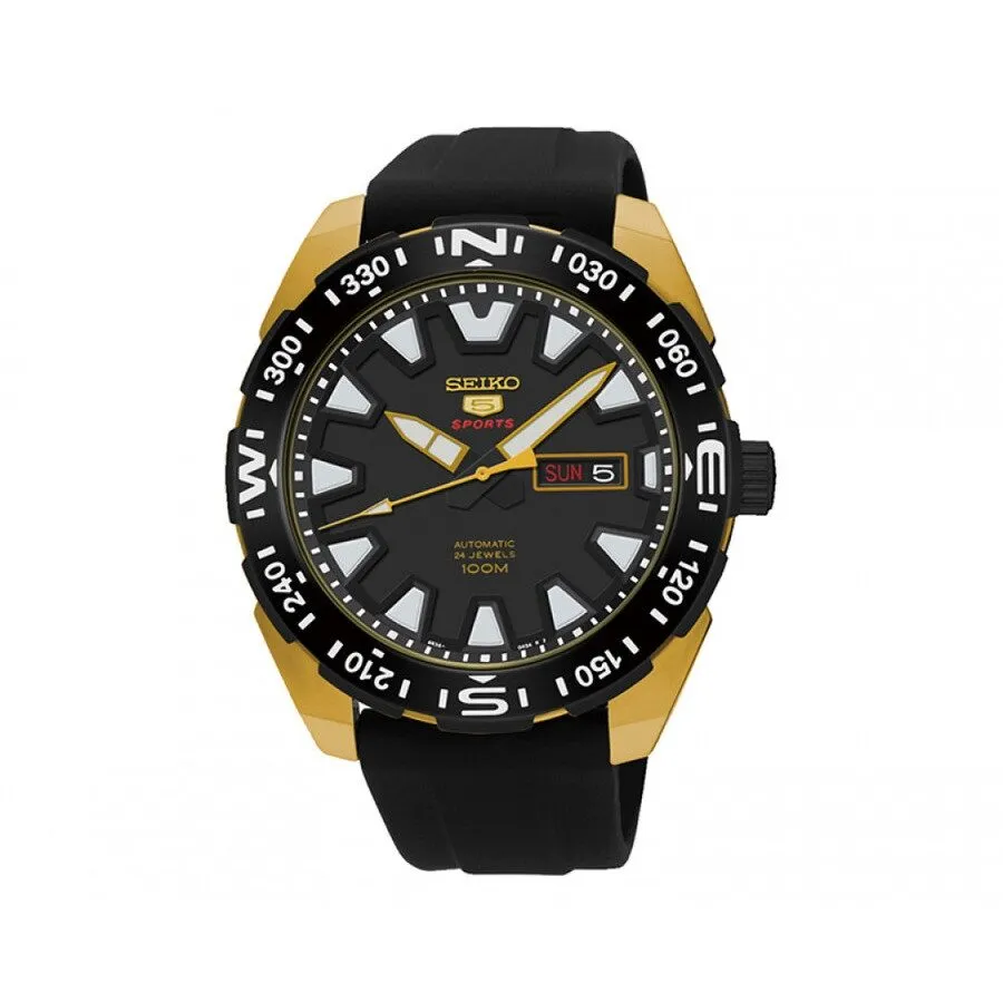 Seiko 5 Sports Automatic Black Dial Men's Watch SRP750J1