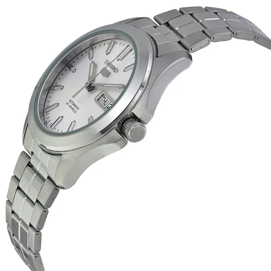 Seiko Series 5 Automatic Silver Dial Men's Watch SNKK87