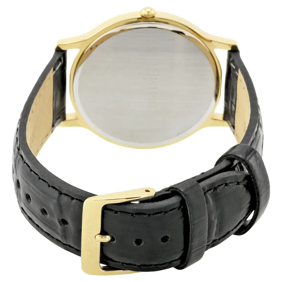 Seiko Solar White Dial Men's Watch SUP872