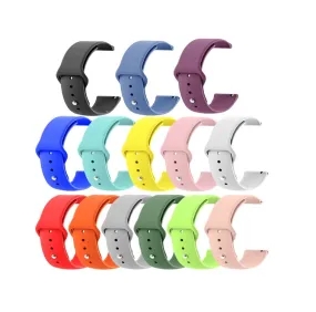 Silicone 22mm Quick Release Sports Watch Band for Samsung Galaxy Watch (46mm) or Garmin Vivoactive 4