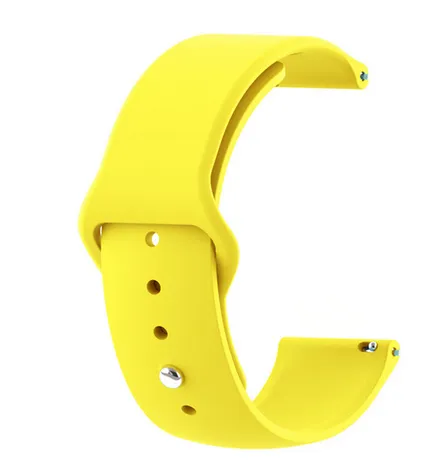 Silicone 22mm Quick Release Sports Watch Band for Samsung Galaxy Watch (46mm) or Garmin Vivoactive 4
