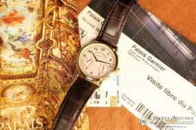 Sold!!! A Lange & Sohne 1815 Up & Down 221.021 36MM Power Reserve 18K Yellow Gold Extras