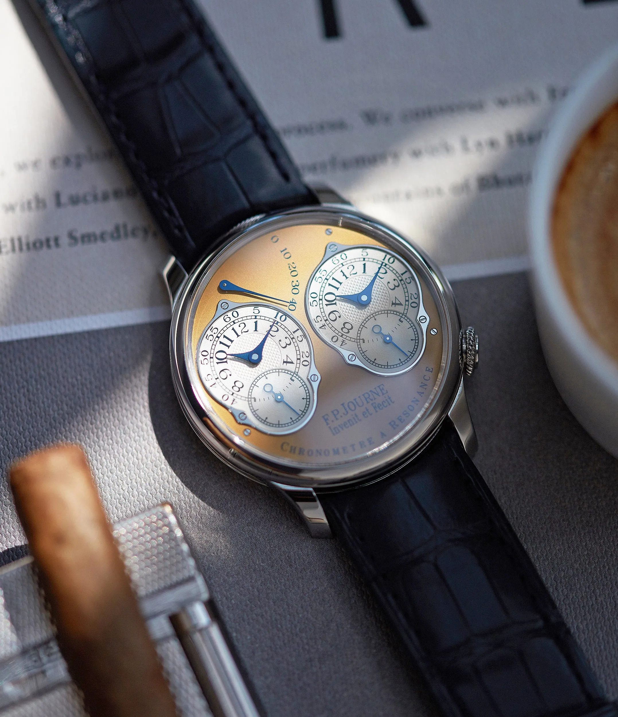 Steel Chronomètre à Résonance | Limited Edition | 38mm | Steel