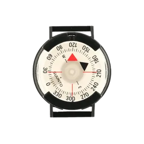 Suunto M-9/BLACK/BLACK/NH Wrist Compass with Velcro Strap (SS004403001)