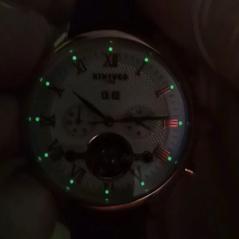 Tourbillon Men Watches Fashion Business Automatic Mechanical