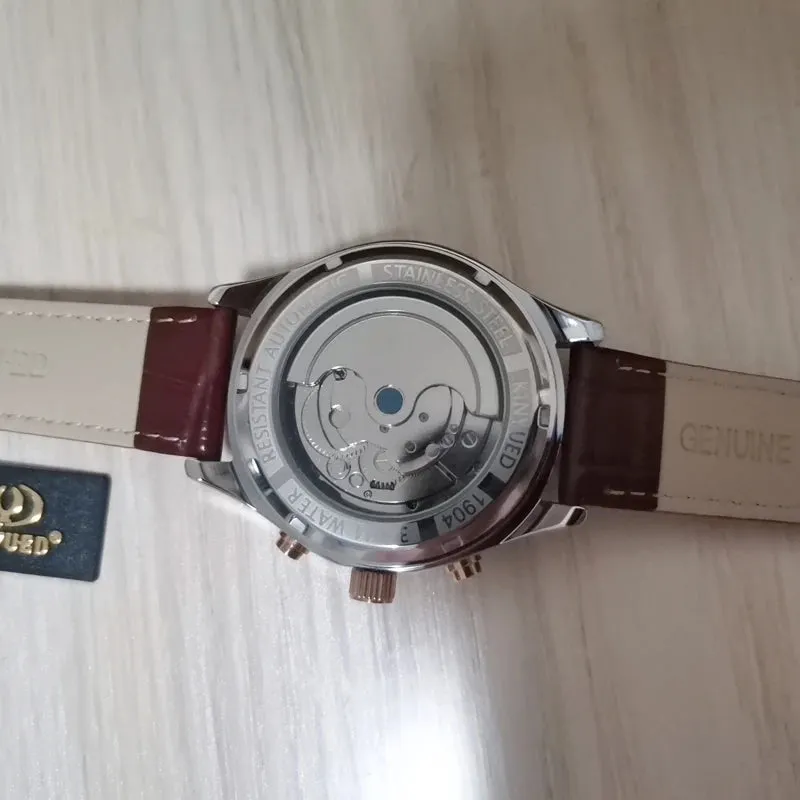Tourbillon Men Watches Fashion Business Automatic Mechanical