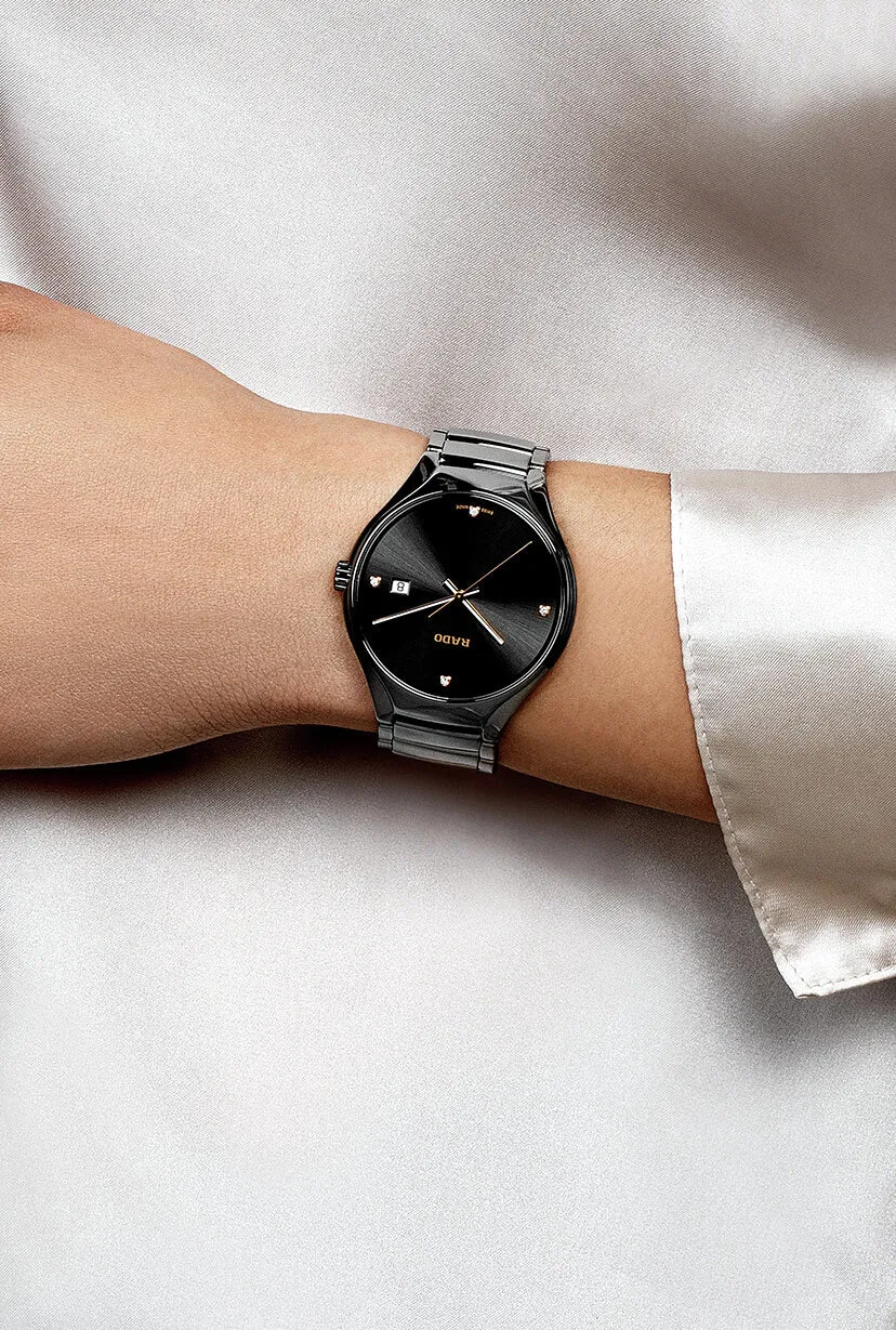True Diamonds Unisex Analog Ceramic Watch R27239712