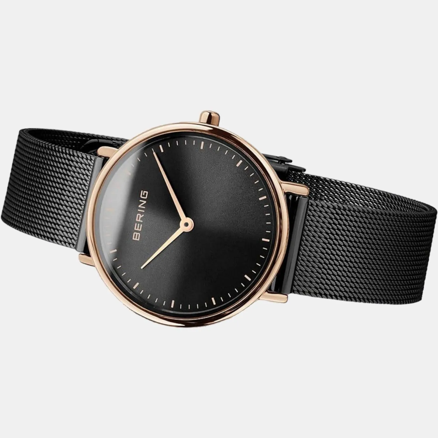 Women Black Analog Stainless Steel Watch 15729-166