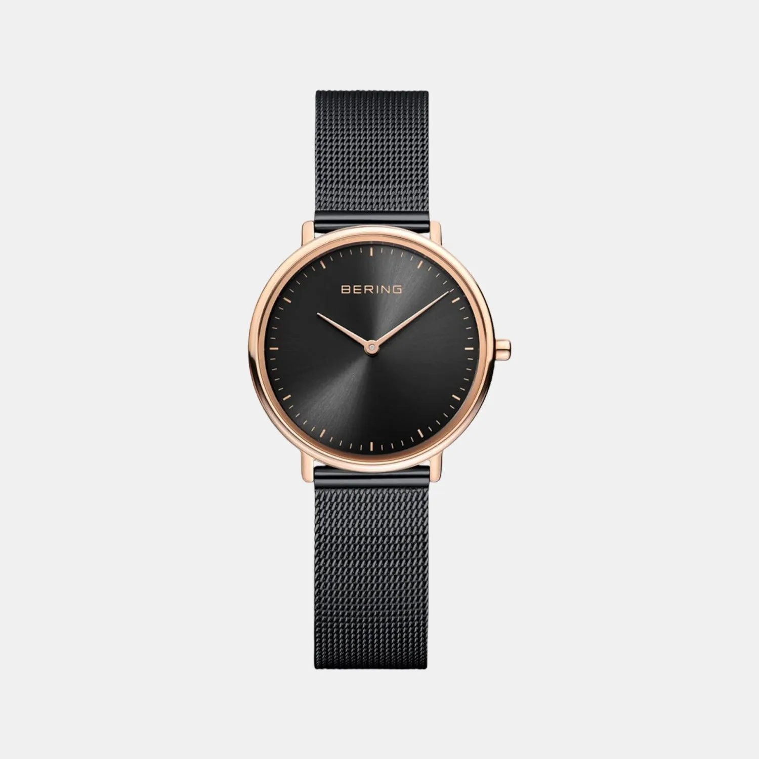 Women Black Analog Stainless Steel Watch 15729-166